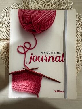 My Knitting Journal - Pink Notebook by